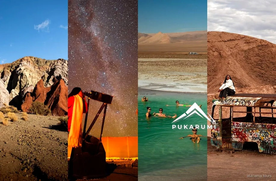 Combo de 3 dias em San Pedro de Atacama, excursão de baixa altitude no deserto perto do povoado